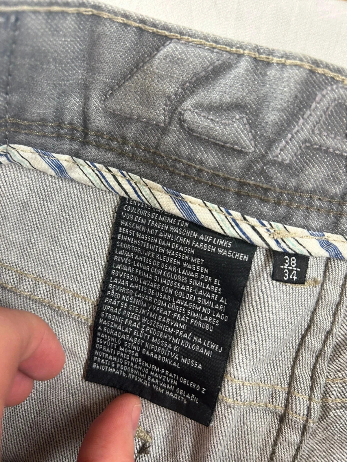 Calça jeans cinza reta Angelo Litrico w38 l34 – photo 11